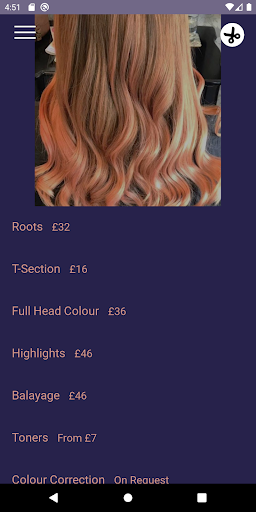 Hair by Sophie Screen 3