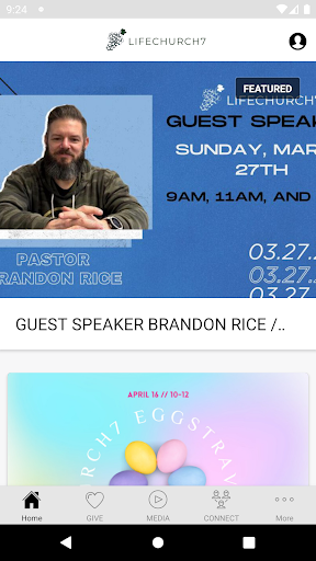 Android application LIFECHURCH7 screenshort