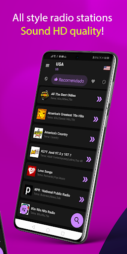 Radio App for Andriod: FM & AM Screenshot 3 - AppWisp.com