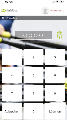 Android application Die Plattform Digital-ID screenshort