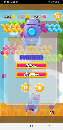 Rocket Bubble Shooter Screen 3