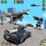 Cover Image of Download Dino Robot Car Trans Games  APK