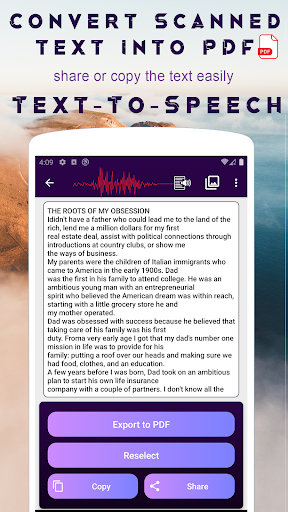 Text Scanner - OCR Scanner PDF Screen 2