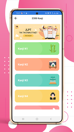 Học Tiếng Nhật Minano Nihongo Screen 2
