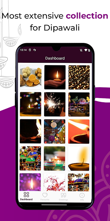 Diwali Wallpapers & Greetings - 2.0 - (Android)