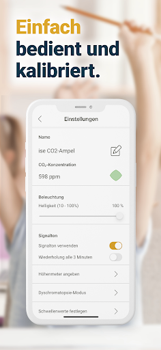 ise CO2-Ampel Screen 2