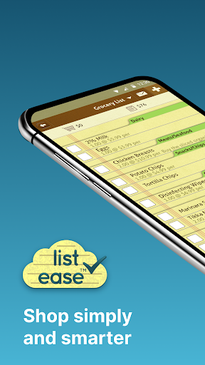 Screenshot of List Ease: Shopping List App