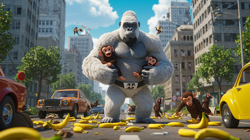 Gorilla vs Apes Fighting Game screenshot 4