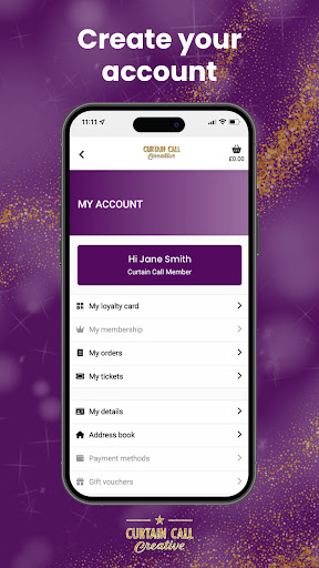 Android application Curtain Call Creative screenshort