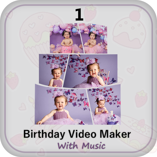 Happy Birthday Video Maker logo