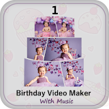 Happy Birthday Video Maker icon