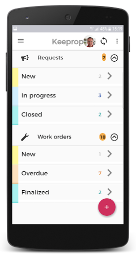Android application Keeprop Imlek screenshort