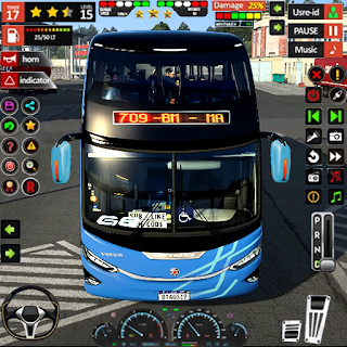 Real City Coach Bus Driver 3D apk