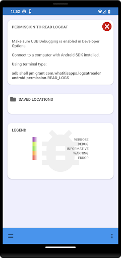 Logcat Reader Screenshot 1 - AppWisp.com