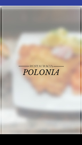 Android application Restauracja Polonia screenshort