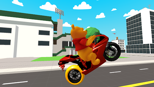 Winni the Poo Bike Racing