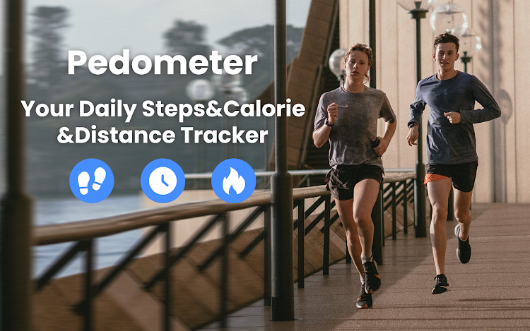 Pedometer - Step Counter App - New - (Android)