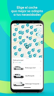 Ubeeqo Carsharing App Screenshot