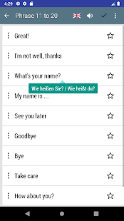 German phrases - learn German language 3.3.17 APK screenshots 3