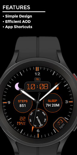 Ortanight - watch face screenshot 7