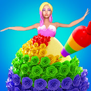 Icing on Doll Cake maker Game app icon