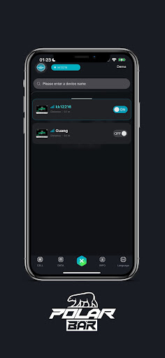 Android application PolarBär screenshort