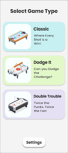 Android application Air Hockey Smash screenshort