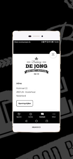 Bakkerij de Jong Screen 2