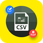 Cover Image of Descargar CSV file Viewer : Simple CSV A  APK