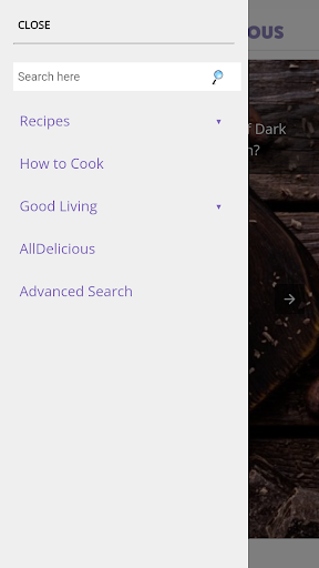 SoDelicious Recipes Screen 2