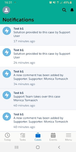 NWC Support App Screen 3