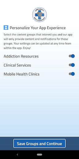 Android application Lewis County WV Health screenshort