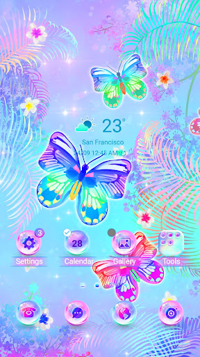 Android application Tropical Butterfly - Wallpaper screenshort