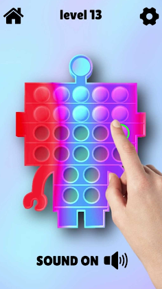 Musical Pop-it - Screenshot 1