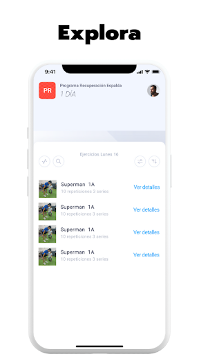 Alfas Club Entrenamiento Screen 3