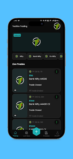 Tactiics AI: Algo Trading Screen 2