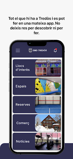 Android application EMD Tredòs screenshort