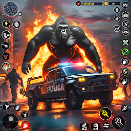 ຮູບໄອຄອນ Wild Gorilla Game: Smash City