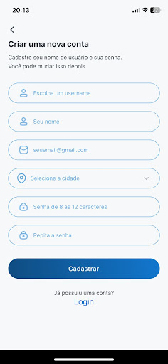 Android application Mooved screenshort