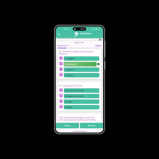 StudyZoom MCQs  Quiz Prep