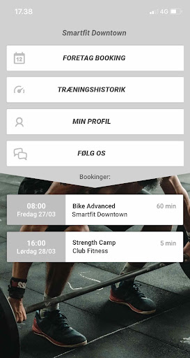 Android application Sport Solution Booking screenshort