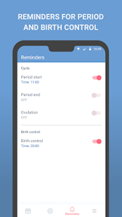 Period tracker, calendar, ovulation, cycle 65.0 Screenshots 4