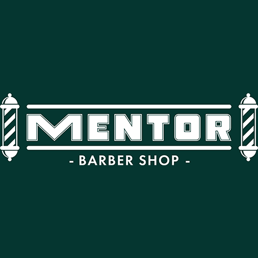 Mentor Barbershop logo