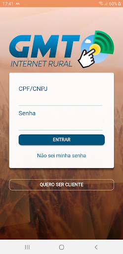 Android application GMT Internet Rural screenshort