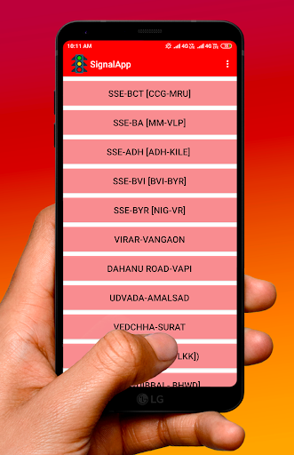 Indian Railway Signal App