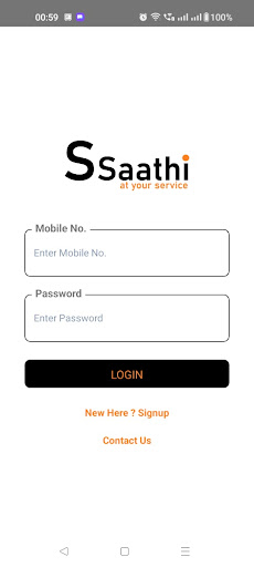 Ssaathi Partner Screen 2