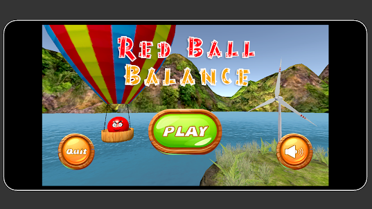 Red Ball Balance - Roller, Run