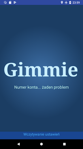 Android application Gimmie screenshort