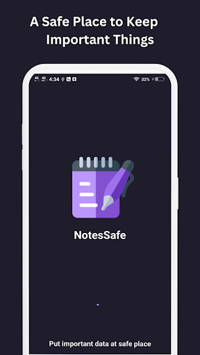 Android application NotesSafe screenshort