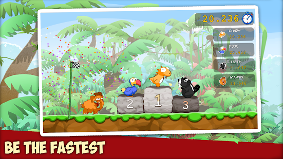 Dino Rush Race Screenshot